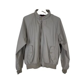 Vintage Field and Stream Jacket Men's Size XL Harrington Plaid Lined Bomber